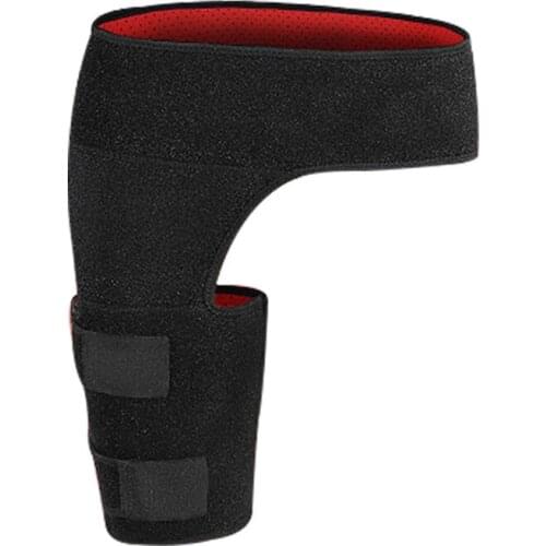 Hip Brace Thigh Compression Sleeve Hamstring Compression Sleeve Groin Compression Wrap for Hip Pain Relief Fits Both Leg EK-New