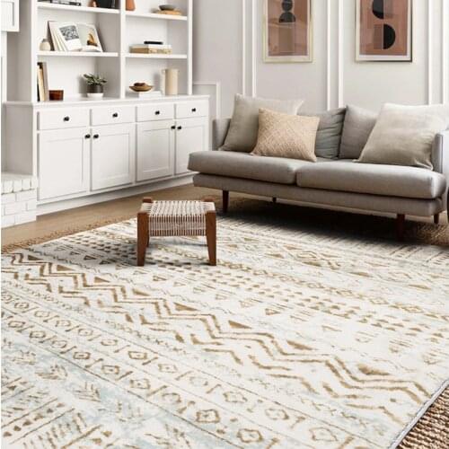 Morocco Carpet for Living Room Modern Nordic Thick Bedroom alfombra salón Sofa Study Room Bedside Floor Mat American Rugs