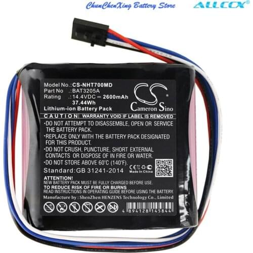 Cameron Sino 2600mAh Medical Battery BAT3205A for Newport HT70 Ventilator