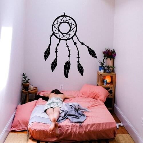 Tribe Sticker Dream Catcher Wall Dreamcatcher Decal Home And Hotel Room Decoration A002065