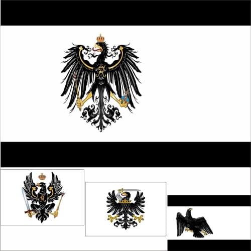 German Kingdom of Prussia flag 3X5FT 100D Polyester Double Stitched High Quality flag