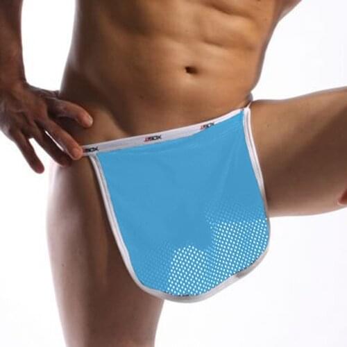 Side Split Underwear Men Sleepwear Loose Comfy Mens Boxer Shorts Pajamas Panties Underpants Trunk Sexy Erotic Lingerie A50