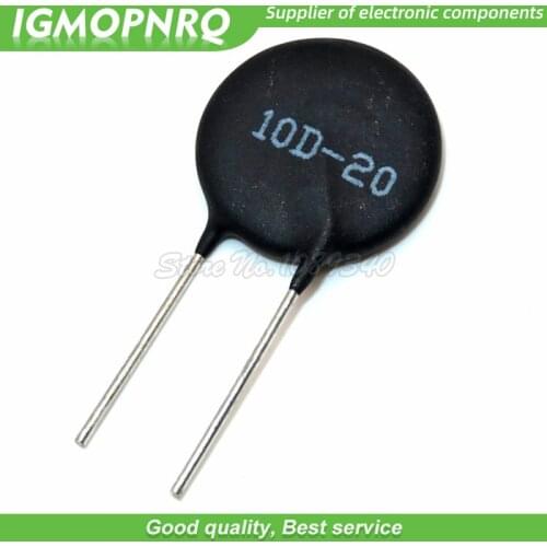 10pcs NTC Thermistor Resistor NTC 10D-20 Thermal Resistor New Original