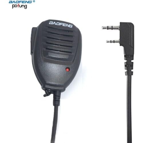 Handy Portable two way radio Walkie Talkie ptt Speaker MIC For Kenwood Quansheng retevis Baofeng uv 5r uv-82 Speaker Microphone