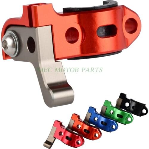 H2CNC Motorcycle Rotating Bar Clamp Hot Start Lever For Suzuki DRZ400 400E RM100 RM125 RM250 RM65 80 85 RMZ250 RMZ450