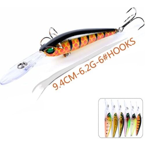 1pcs Jerkbait Minnow Artificial Bait Hard Carp Wobbler All For Fishing Lure Accessories Tackle Crankbaits Swimbait Sea Trolling