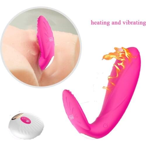 YEAIN 10 Speed Strapon Stimulator Vibrating Panties Wireless Remote Control Warmed Adult Sex Toys Vibrators for Women Dildo