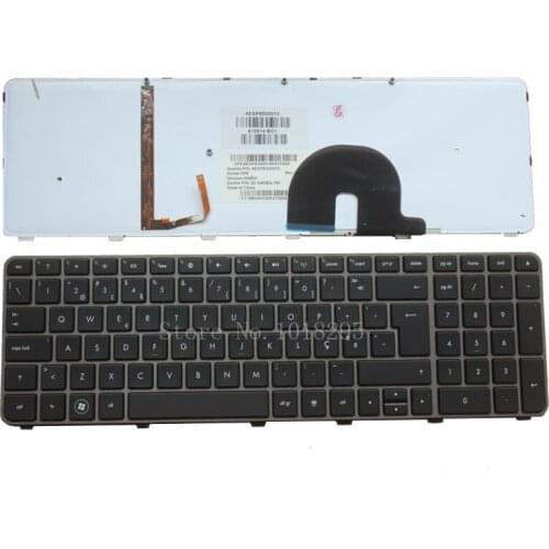 100% NEW Portugal For HP Envy 17 17-2199EL 17-2199EZ 17-1189EL 17-1190CA PO laptop keyboard With backlight 610914-BG1