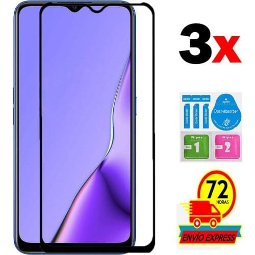 3x screen protectors tempered glass for for OPPO A9 2020 full screen LCD Kit