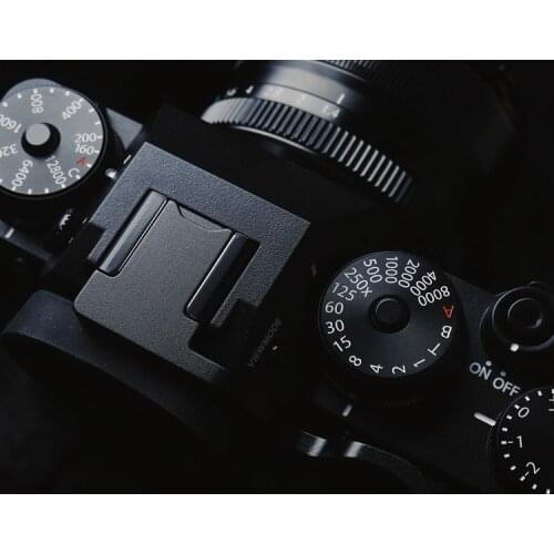 Aluminum Thumb Rest Finger Thumb Grip Hot Shoe Cover For Fuji XT4 Fujifilm X-T4