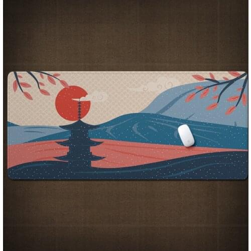 Great Wave Chinese Style Computer Mouse Pads Large Gaming Mousepad XXL Desk Mause Pad Keyboard Mouse Carpet Gaming Accessories