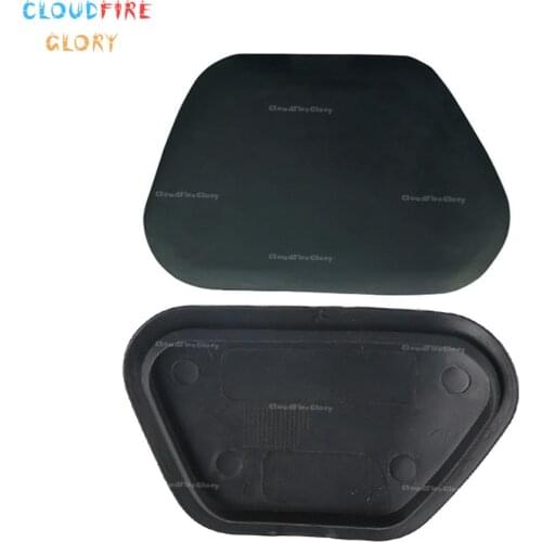 CloudFireGlory 2Pcs Front Fender Liner Extension Cover Cap Left & Right Unpainted 7P6805413 7P6805414 For VW Touareg 2011-2017