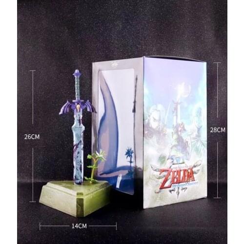 26cm Link Zelda Figure Skyward Sword link Master Sword Action Figure Zelda Figurine Model Toys Dolls