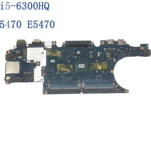 FULCOL For DELL Latitude 5470 E5470 Laptop Motherboard LA-C831P SR2FP I5-6300HQ CPU CN-02MMKG 02MMKG 2MMKG Tested 100% work