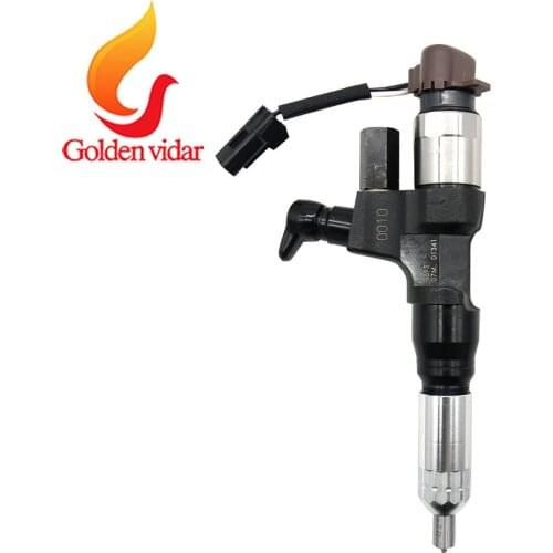 High Quality injector 095000-6593 Common rail fuel injector For Denso Suit for Nozzle DLLLA155P842 For Valve type 1 211 813