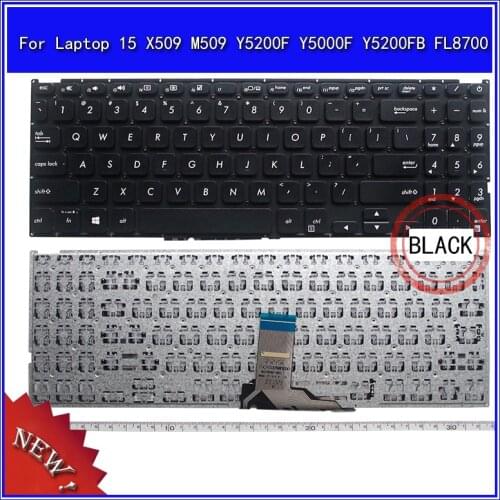 Laptop Keyboard For ASUS Laptop 15 X509 M509 Y5200F Y5000F Y5200FB FL8700 Notebook Replace Keyboard