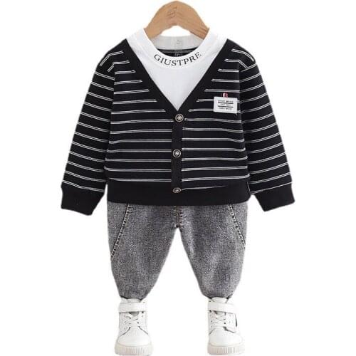 New Spring Autumn Fashion Children Clothes Baby Boys Girls Casual Jacket Pants 2Pcs/sets Kids Toddler Clothing Infant Tracksuits