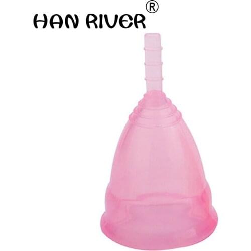 Women Reusable Medical Grade Silicone Menstrual Cup Feminine Hygiene Product Lady Girls Washable Menstruation Health Care