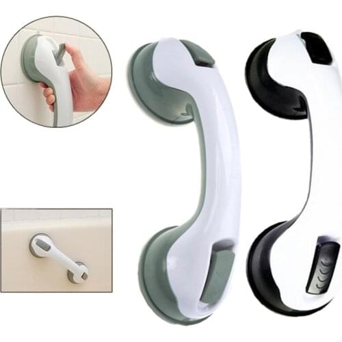 Non-slip Grip Bathroom Safety Handrail Shower Room Super Suction Suction Cup Power Handle ABS Free Punching Not Hurt The Wall