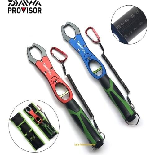 New Aluminum Alloy DAIWA Fishing Pliers Grip Set Fishing Tackle Gear Hook Recover Cutter Line Split Ring Fishing Accessories