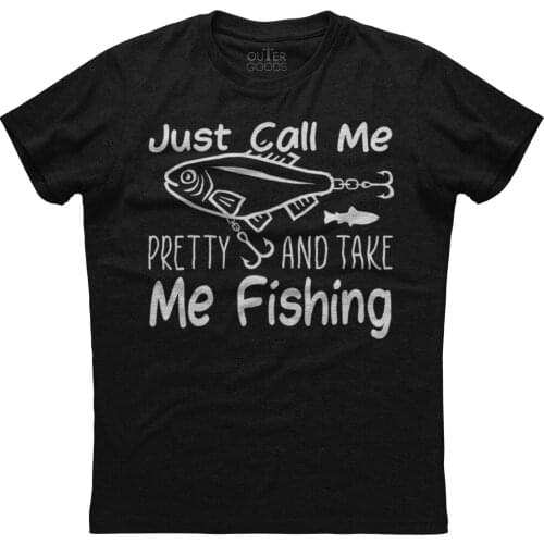 Just Call Me and Take Me Fishing. Funny Angler Gift T-Shirt. Summer Cotton O-Neck Short Sleeve Mens T Shirt New S-3XL