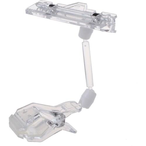 6.5" Height Transparent Plastic Double Clips Adjustable Pop Sign Card Display Holder