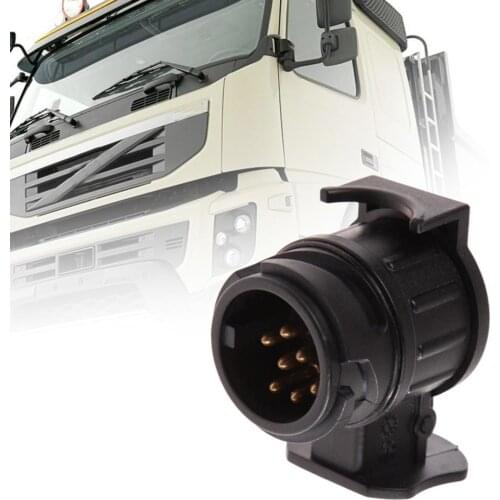13P to 7P Car Trailer Connector Adapter Plug for European Standard Vehicles