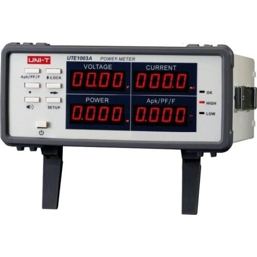 UNI-T UTE1003A Bench TRMS Voltage Current Digital Power Factor & Power Meter Analyzer Range 900W RS232