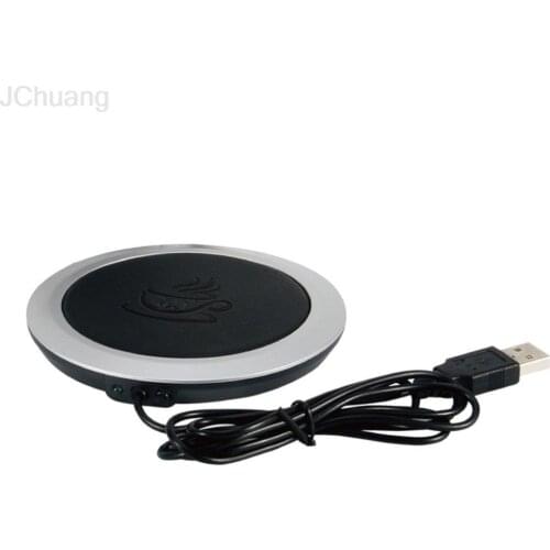 USB Power Supply Office Tea Coffee Cup Mug Mats Pads Warmer Heating Cup Mat Pad Coaster for Beverage Drink