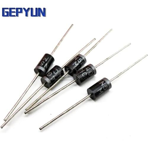 20PCS Rectifier Diode 1N5408 1N5404 1N5401 1N5822 1N5818 UF5408 UF5402 6A10 10A10 DO-27 Gepyun