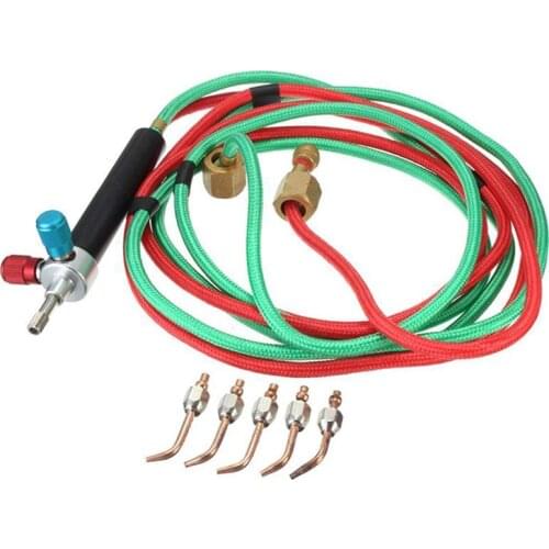Jewelry Jewelers Micro Mini Gas Little Torch Welding Soldering Kit Tools with 5 Tips