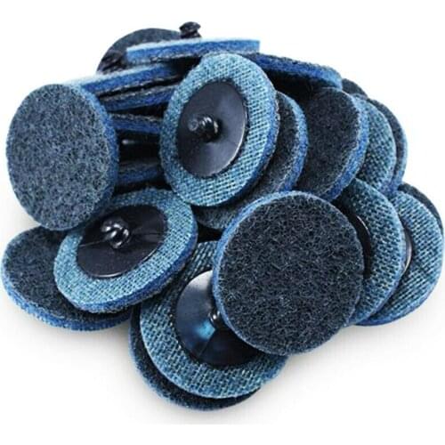 25Pcs 2 inch Roloc Discs Fine Grit Rust&Paint R-Type Roll Lock Sanding Discs