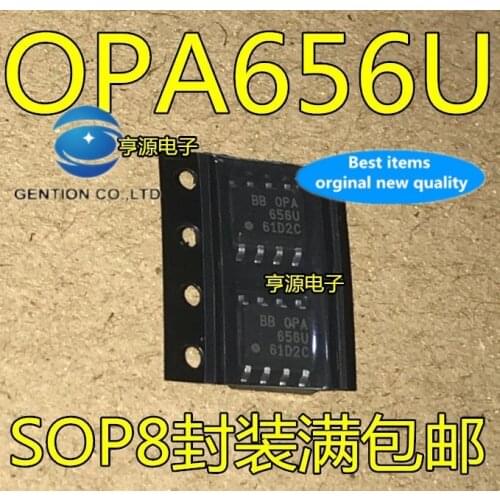 5PCS OPA656 OPA656U OPA656UA SOP8 in stock 100% new and original