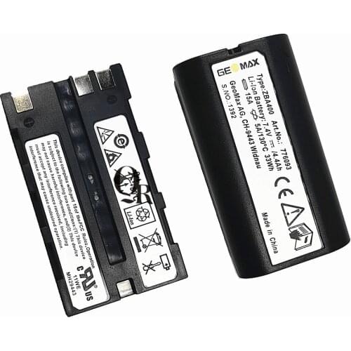 GEOMAX ZBA400 Battery 4400mAh For GEOMAX ZT20 ZT80 Series Total Station GEOMAX Power Battery