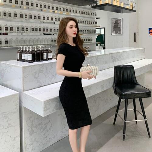 AOTHOVEN Summer Silk Dresses