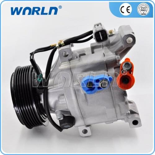 Auto AC Compressor SCSA06C PV6 for Toyota Corolla/Yaris 1.6 88310-02182/88310-1A580/88310-1A523/88310-02180/88310-02320/88310-1