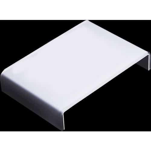 White Acrylic Jewelry Ring Display Holder Stand U Shape Earring Retail Display