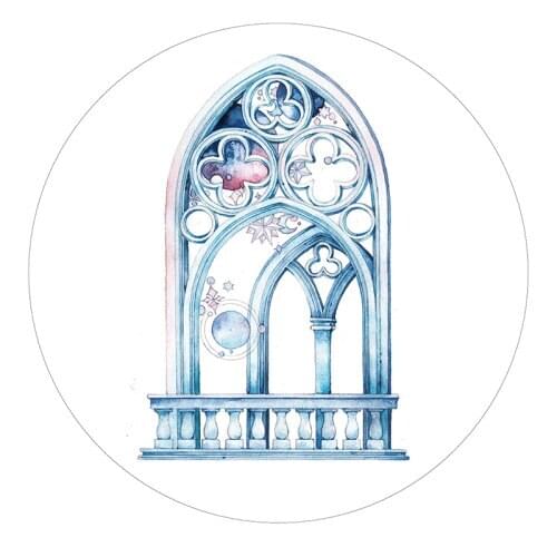 Landscape Washi Decoration Tape Feather Figure And Paper Tape Association Sticker Tape