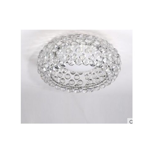 Dia35cm/50cm/65cm Modern Foscarini Caboche Ceiling Lights Elegant style Lustres Cristal lustres e pendentes Transparen/Gold Colo