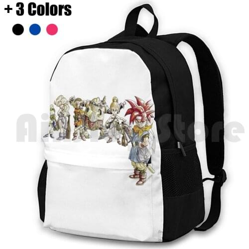 Chrono Trigger Outdoor Hiking Backpack Riding Climbing Sports Bag Chrono Trigger Chrono Trigger Snes Nintendo Rpg Jrpg Final