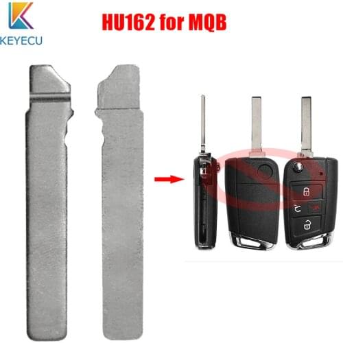 Keyecu 10PCS/LOT HU162 MQB Uncut Blank Blade 149# for VW Remote Key