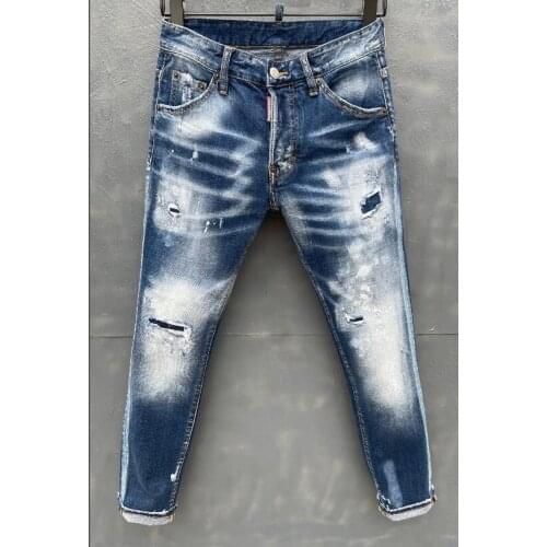 Classic,Authentic DSQUARED2,Retro,Italian brand ,Women/Men Jeans,locomotive,Jogging jeans,DSQ029