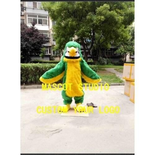 Best Selling Christmas Carnival Plush Parrot Cosplay Costume Halloween Birthday Party Costume Adult Advertising Parade Mascot