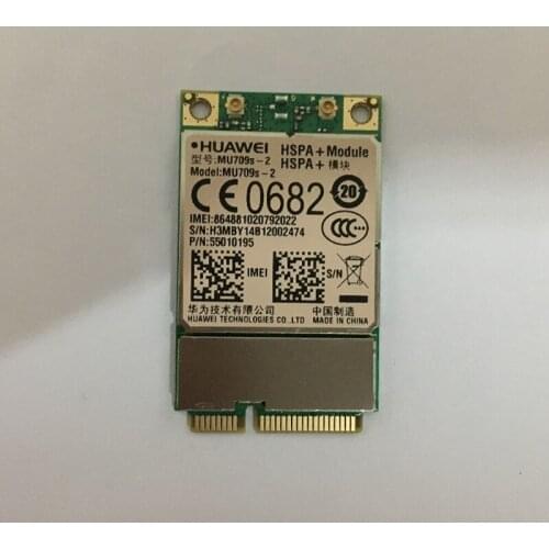 10pcs MU709S-2 Huawei brand original package 3G Minipcie module wireless communication UMTS/HSPA+ 900/2100MHz
