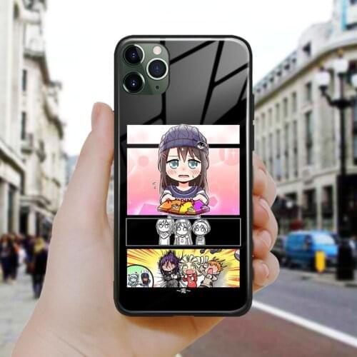 Game and anime Bang Dream Soft Silicone Glass Phone Case Cover Shell For iPhone SE 6 6s 7 8 Plus X XR XS 11 12 Mini Pro Max