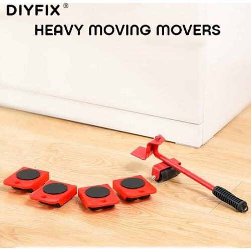 DIYFIX Hand Tool Moving Heavy Obiects Transport Set Home Furniture Bed Shifting Labor Saving Moving Tool Household Home Set