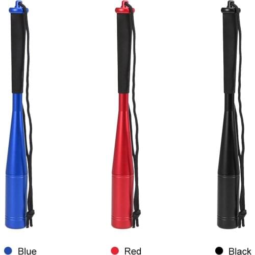 Aluminum Alloy Fish Hammer Metal Fishing Bat with Heavy Semi-solid Head EVA Grip Fishing Accessory Tackle Pesca