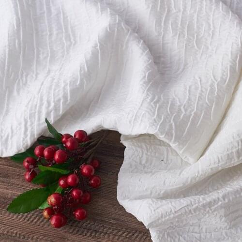 Mulberry silk fabric having two layers Flower silk fabrics High-end brand clothing tissus