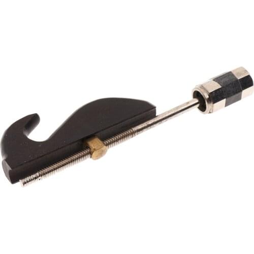 Tooyful Black Sandalwood Erhu Bow Hook Screw Head Erhu Bow Adjust Tool Accessory