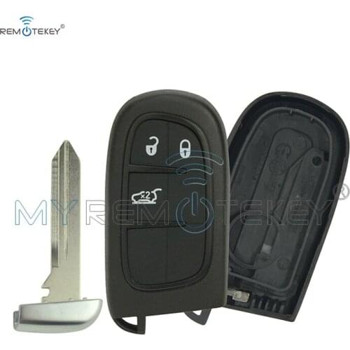 Remtekey For Chrysler Dodge Jeep 3 button smart key case